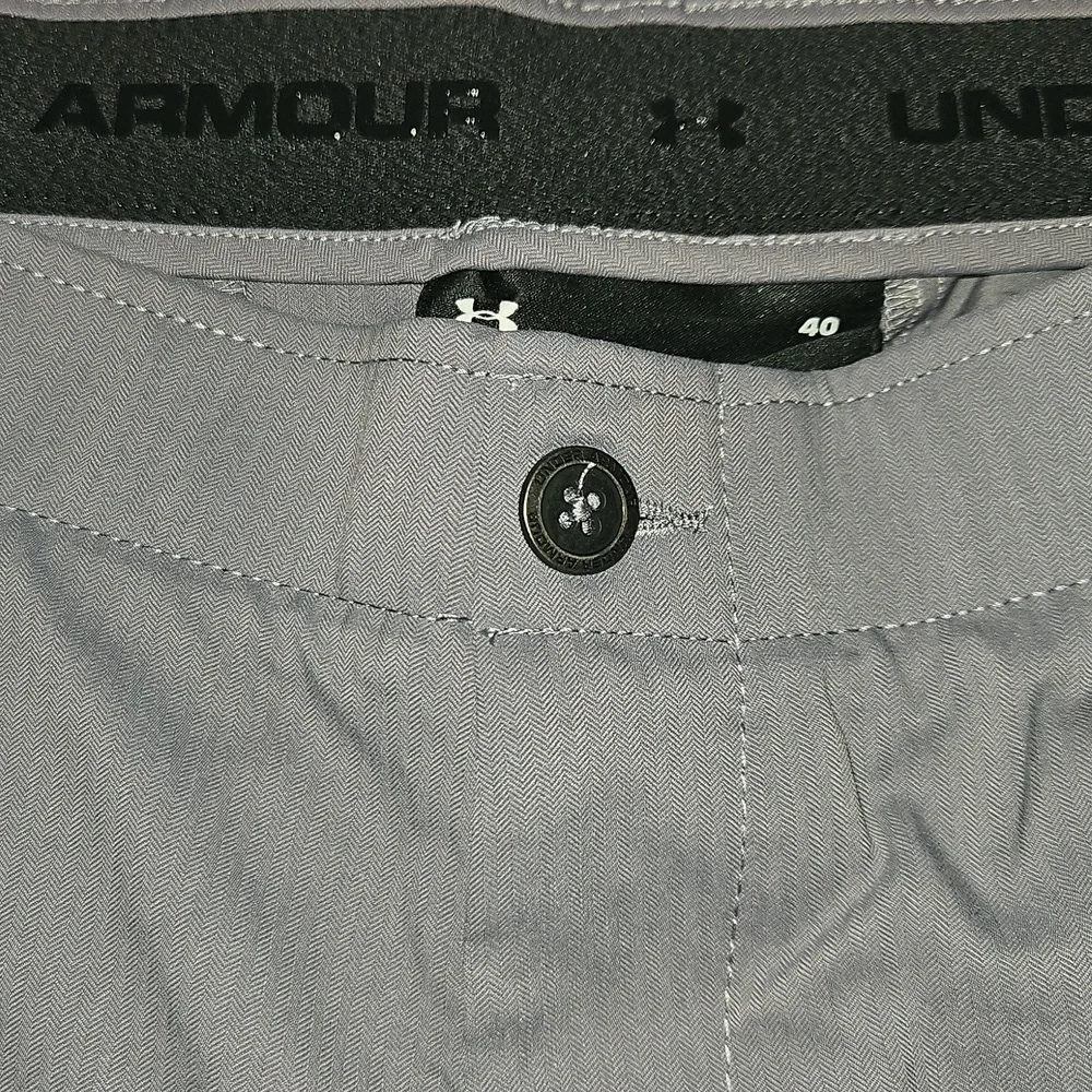 Under Armour HeatGear Golf Shorts – Gray, NWT, Size 40